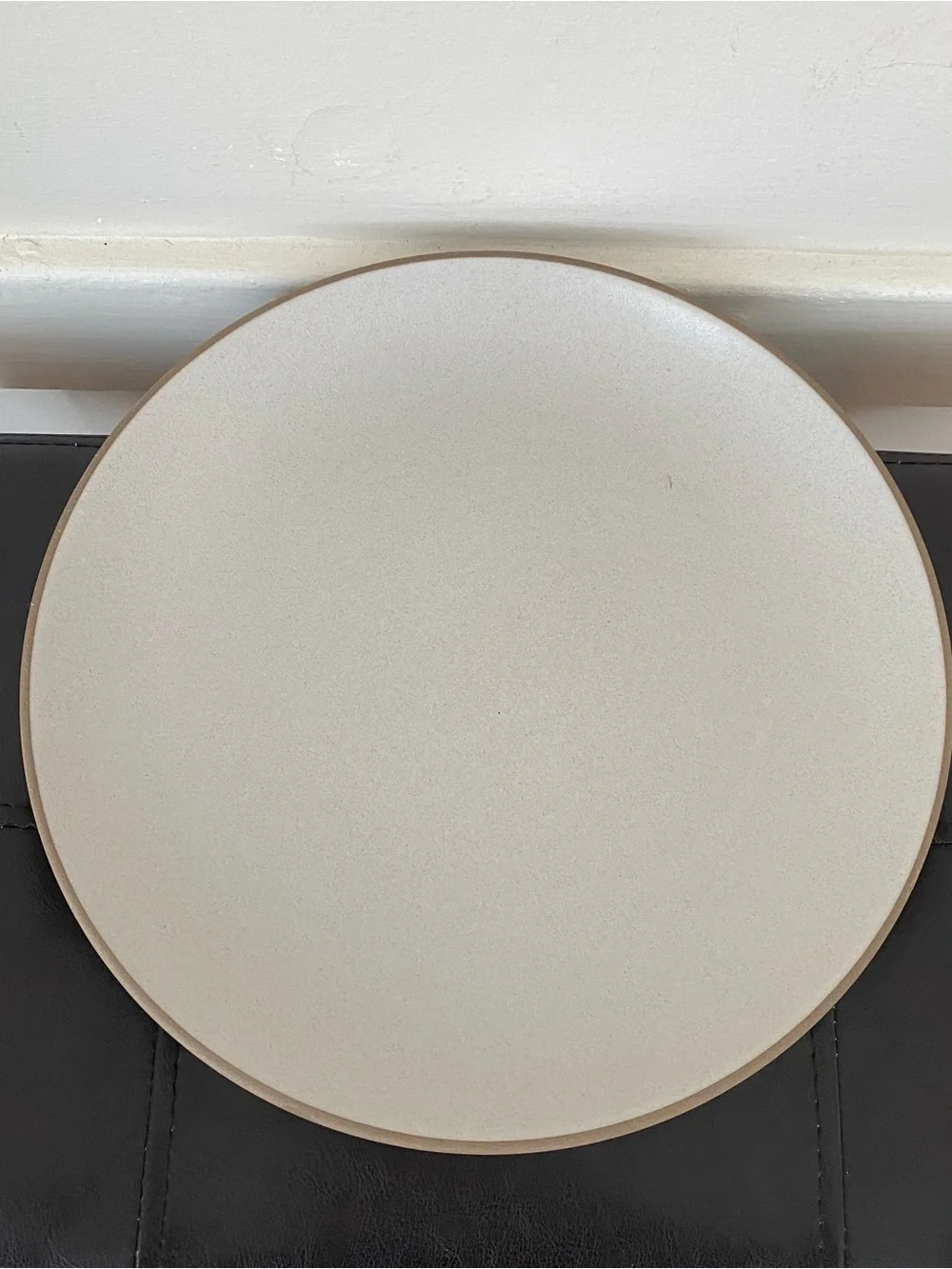 $58 New Heath Ceramics Sand Color Coupe Dinner Plate 11'' Diameter 0720-7